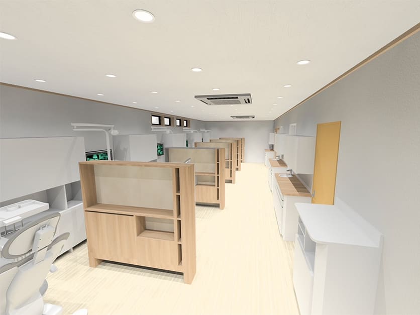 新座駅南口通り歯科の診療室