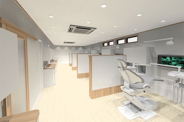 新座駅南口通り歯科の診療室